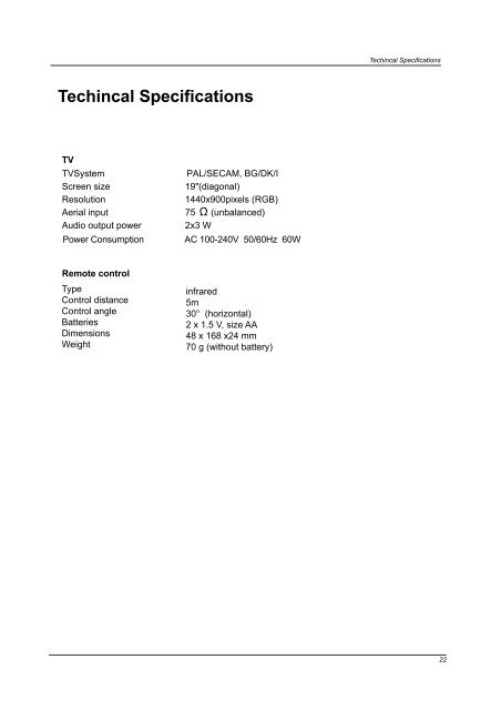 Download IB for C1973F.pdf - Cello Electronics