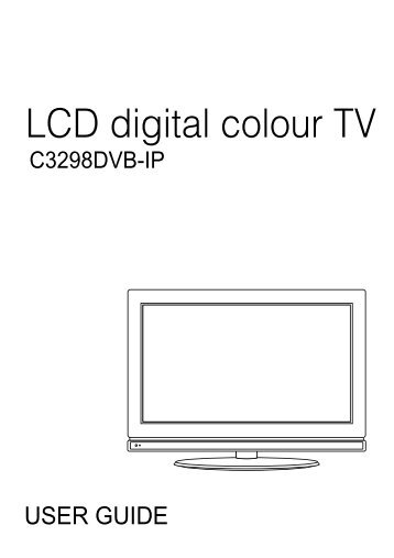 LCD digital colour TV - Cello