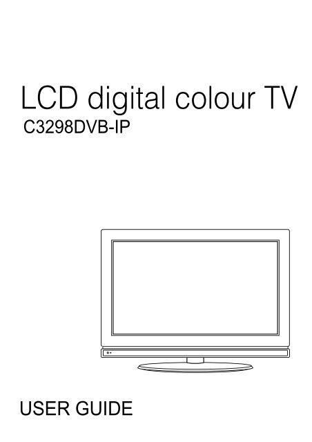 LCD digital colour TV - Cello