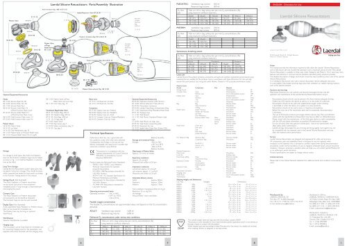 Laerdal Silicone Resuscitators - Laerdal Medical