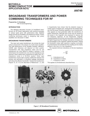 AN749 - Communication Concepts