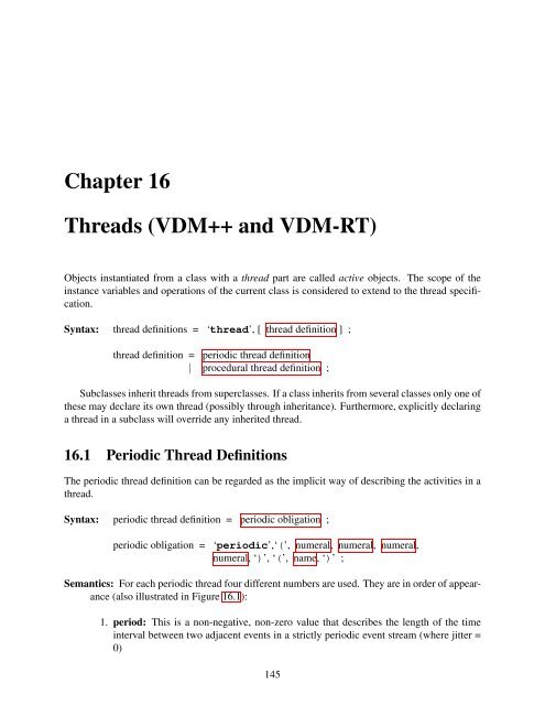 VDM-10 Language Manual