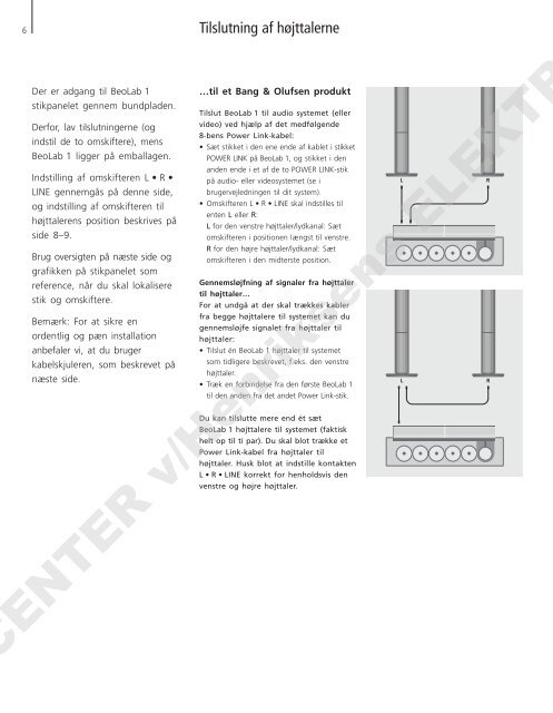 BeoLab 1 Dk.pdf - Henriksens Elektronik