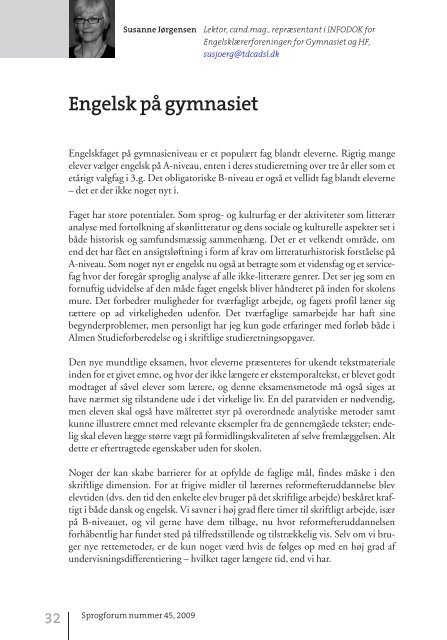 tem a Sprogfag i Danmark Ã¥r 2008-2009 - Aarhus Universitetsforlag