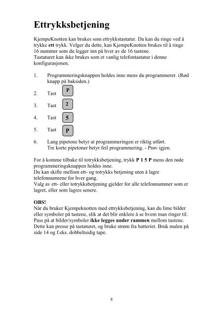 Brukerveiledning - Abilia