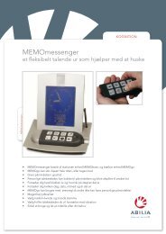 MEMOmessenger - Abilia