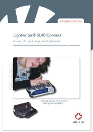 Lightwriter® SL40 Connect - Abilia