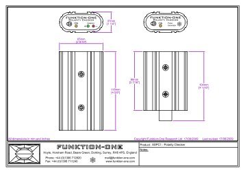 Polarity Checker - Funktion-One