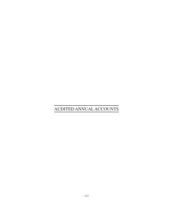 AUDITED ANNUAL ACCOUNTS - National Book Trust India