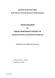 Tender Document For Annual Maintenance Contract Of Computers ...
