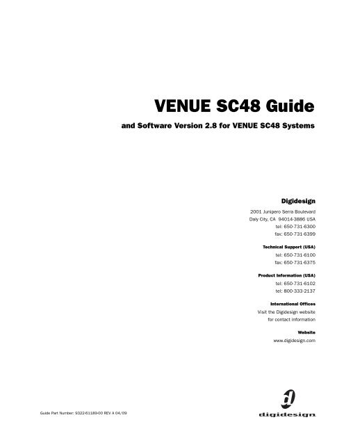 SC48 Guide - Digidesign