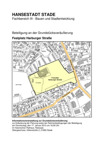 Festplatz Harburger StraÃe - Stadt Stade