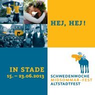 Programmheft Schwedenwoche - Midsommar ... - Stadt Stade