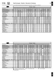 Den Fahrplan fÃ¼r den Busersatzverkehr seit Juni 2012