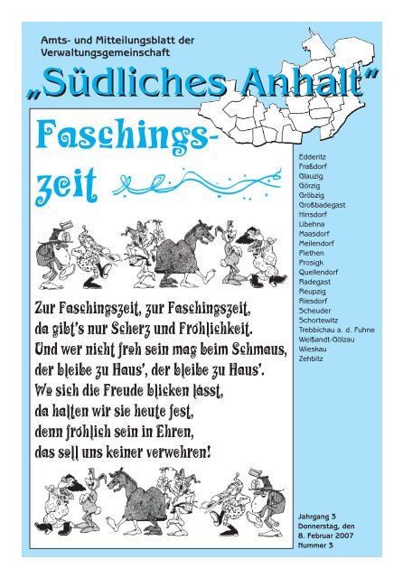 Amtsblatt Nr. 03 - Stadt SÃ¼dliches Anhalt