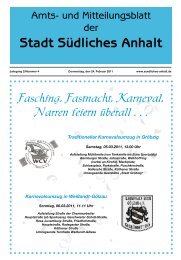 Amtsblatt Nr. 4 - Stadt SÃ¼dliches Anhalt