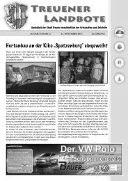 Hortanbau an der Kiko „Spatzenburg“ eingeweiht - Treuen