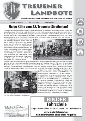 Ausgabe 07 / 2013 - Treuen