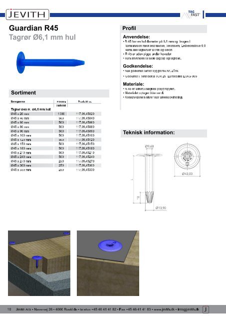 Indhold TAG FAST katalog 2010_indd - F.wood-supply.dk