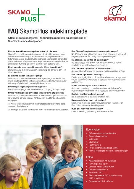 FAQ SkamoPlus indeklimaplade - F.wood-supply.dk