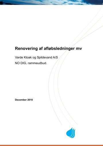 Renovering af aflÃ¸bsledninger mv - F.wood-supply.dk