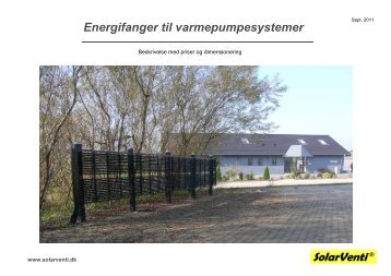 Energifanger til varmepumpesystemer - F.wood-supply.dk