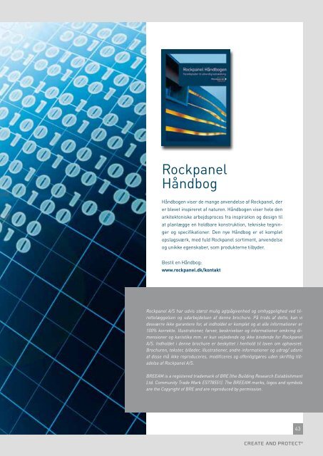 Produktlinie ROCKPANEL