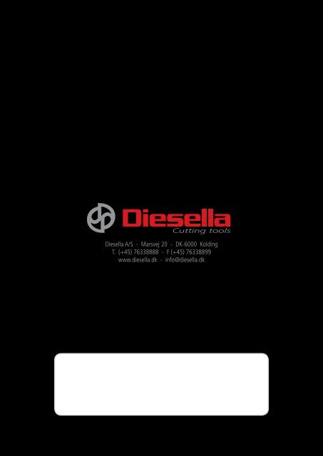 Diesella cutting tools - F.wood-supply.dk