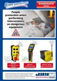 RADIOSAFE People protection when performing ... - ComSystem A/S