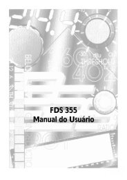 FDS 355 Manual do UsuÃ¡rio - BSS Audio