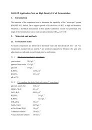 DASGIP Application Note on High Density E.coli Fermentation 1 ...