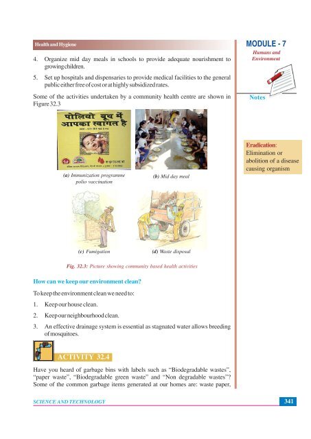 32. Health and Hygiene - The National Institute of Open Schooling