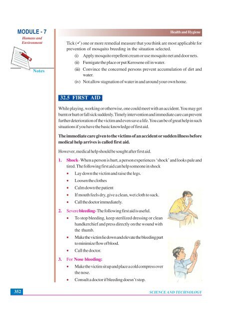 32. Health and Hygiene - The National Institute of Open Schooling