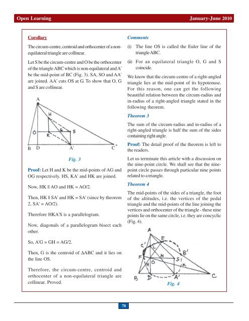 Open Learning Jan-June -2010 - An Awareness Magazine