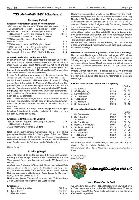 ( 4 MB / PDF )Amtsblatt der Stadt Wettin-Löbejün 20.11.2013