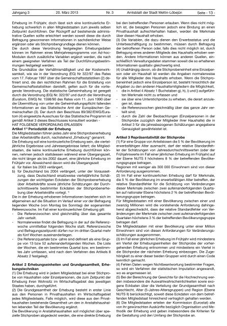 ( 3 MB / PDF )Amtsblatt der Stadt Wettin-LÃ¶bejÃ¼n 20.03.2013