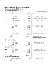 Zuordnung der Ausgleichsflächen, (695 KB), PDF-Datei - Stadt Willich