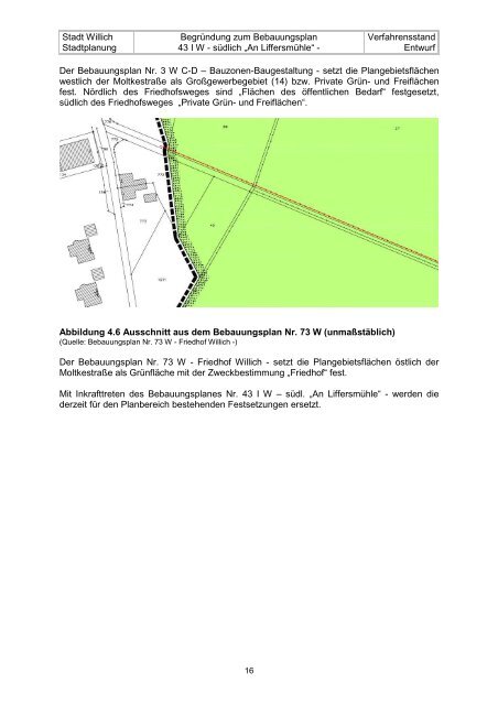 43 I W - (Begruendung - Entwurf) - Stadt Willich