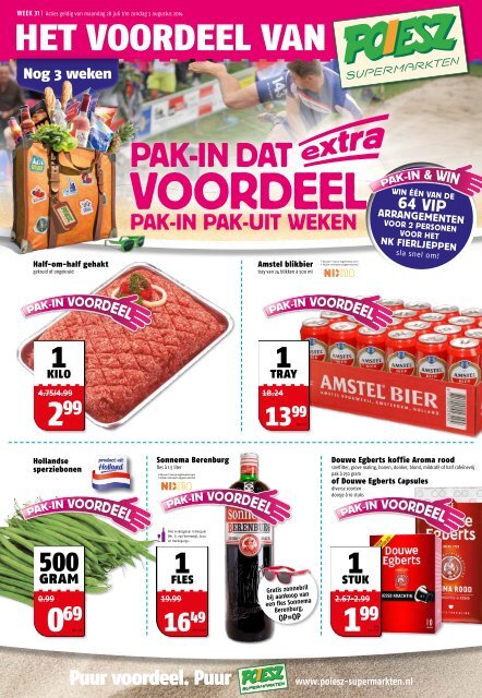 Poiesz 28 juli t/m 3 augustus 2014