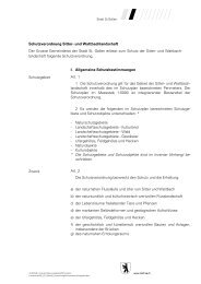 Sitter Schutzverordnung Text - Stadtverwaltung St.Gallen