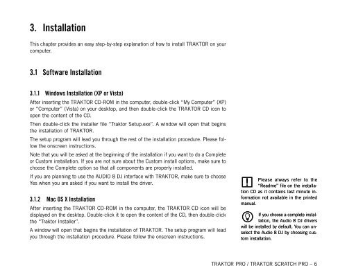 TRAKTOR PRO / TRAKTOR SCRATCH PRO – User Manual