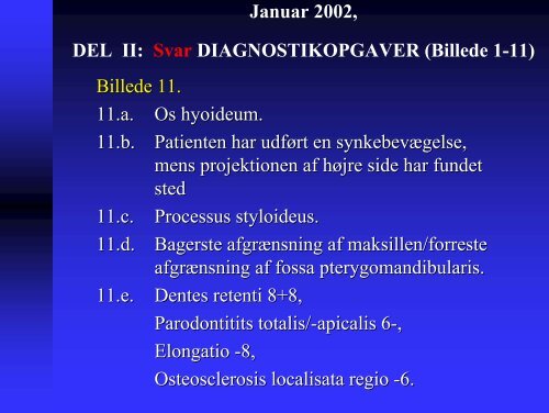 Januar 2002, DEL I: FLERVALGSOPGAVER (1-10) 1 ...