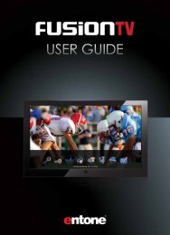 FusionTV User Guide