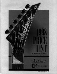 Untitled - JacksonÂ® Guitars