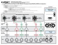 SC28 Biamp Connection Diagram for QSC's WideLine-10 ... - Aplauz