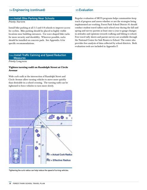 Forest Park School Travel Plan - Active Transportation Policy