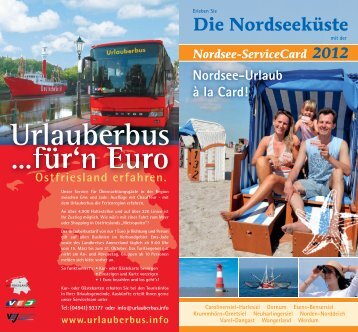 Nordsee- Service Card - Nordseebad Dangast