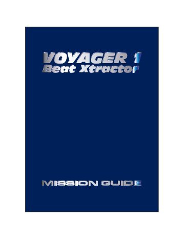 redsound voyager 1 ownersmanual.pdf - bleeps and peeps