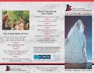 View brochure for more information - First Canadian Group of ...