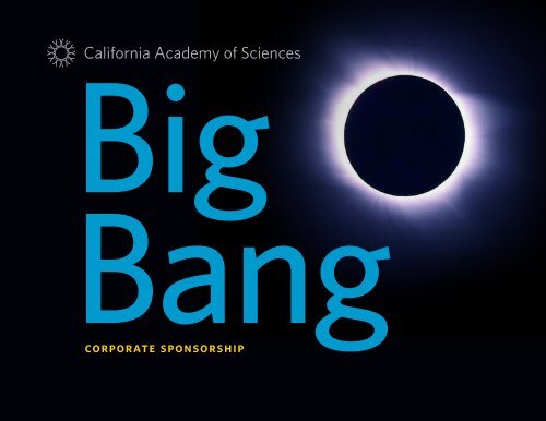 Big Bang - California Academy of Sciences